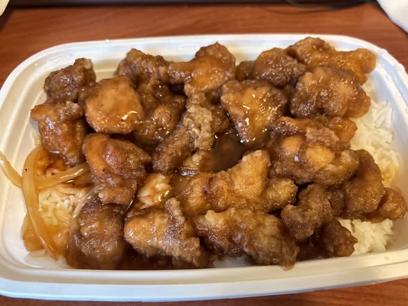 甜酸鸡饭Sweet and Sour Chicken Rice